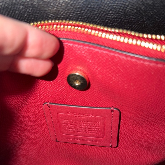 Coach small bucket shoulder bag in the signature canvas - Picture 4 of 5